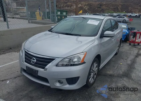 2013 Nissan Sentra Sr из США, поврежденный, VIN 3N1AB7AP8DL666912
